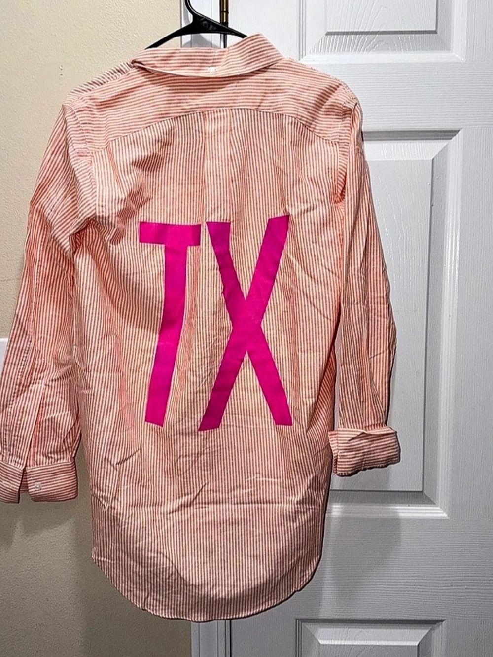 Ramble & Co. The Ramble Stripe Button Up - Puffin'Small Bill. Pink & White Small